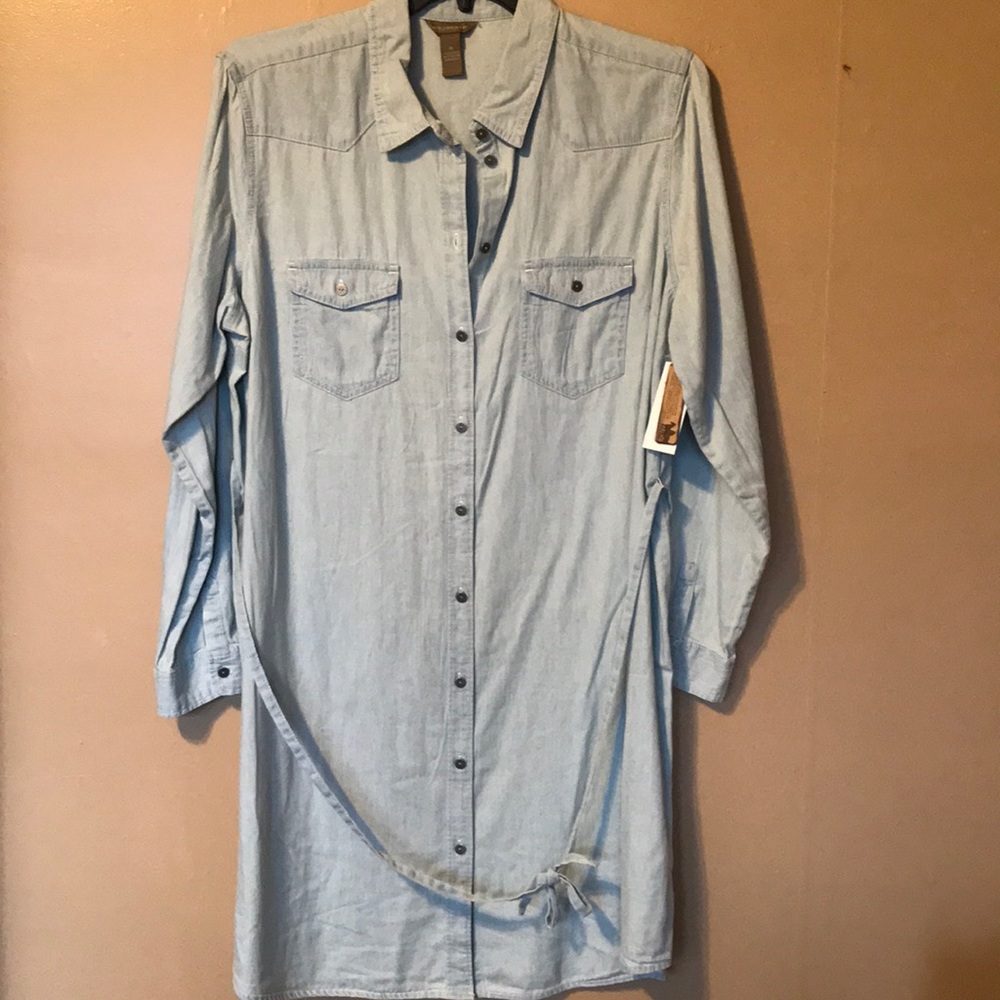 Bit & Bridle Denim Dress NWT 1X